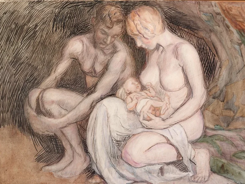 1862-Fritz Syberg - E concepì e partorì Caino